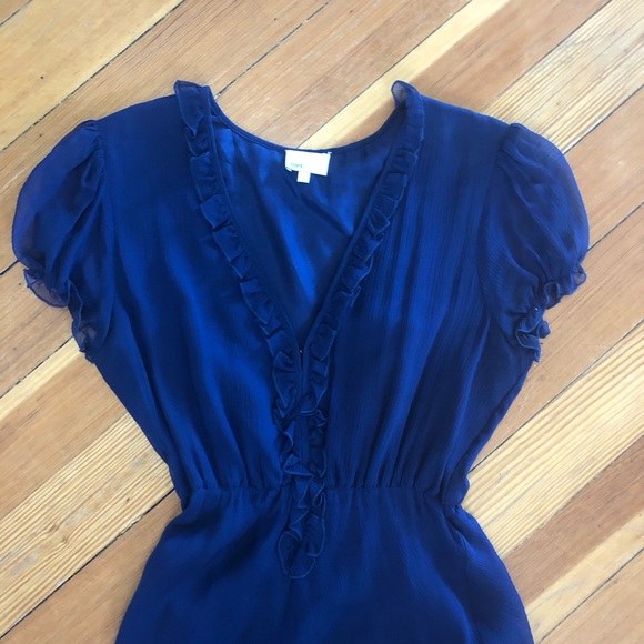 Debra Rodman 100% Silk Tea Dress - Picture 2 of 8